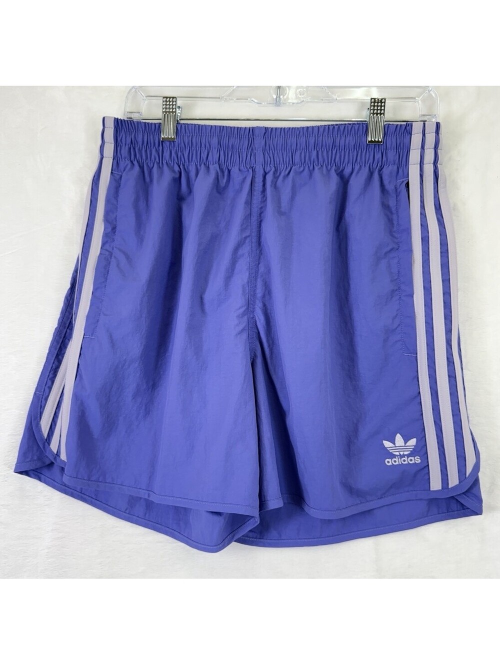 Adidas Originals Shorts Men Medium Sprinter Cobalt Blue Purple 3 Stripe